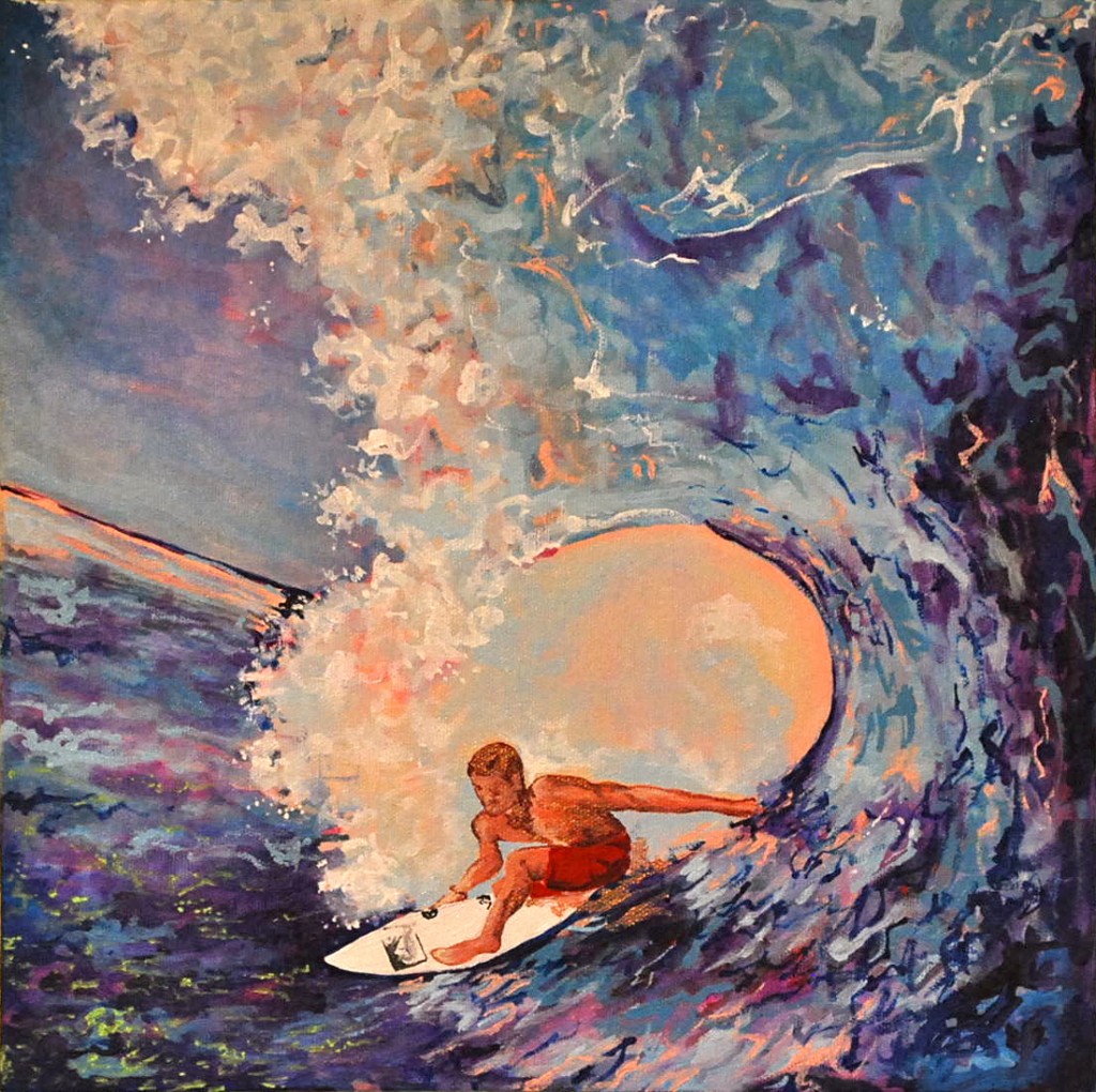 Surfing a Purple Wave