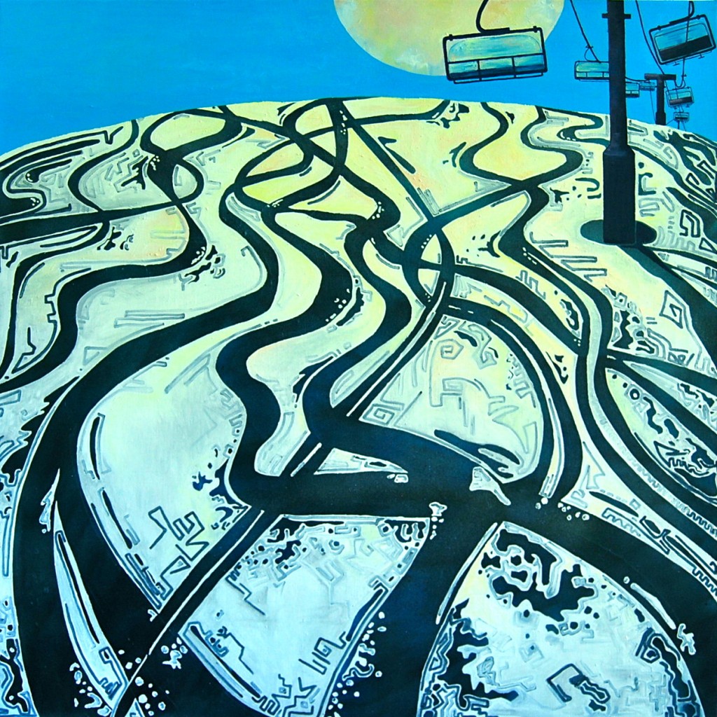 Chairlift Painting
