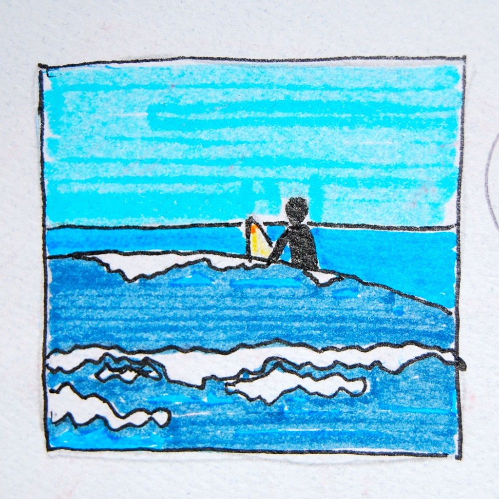 Surfer Sketch