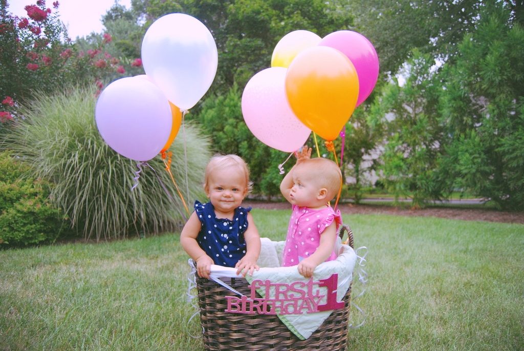 Twins First Birthday